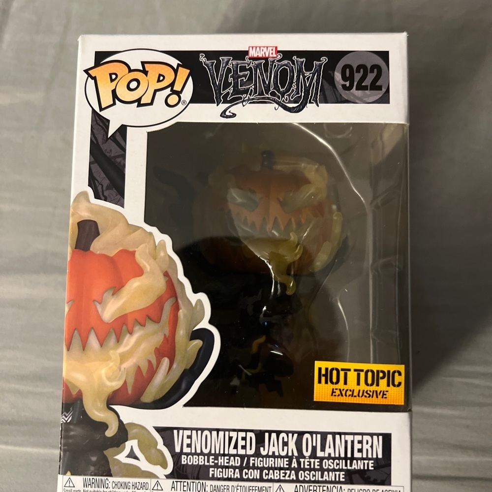 Funko pop! Marvel Venomized Jack o Lantern #922
